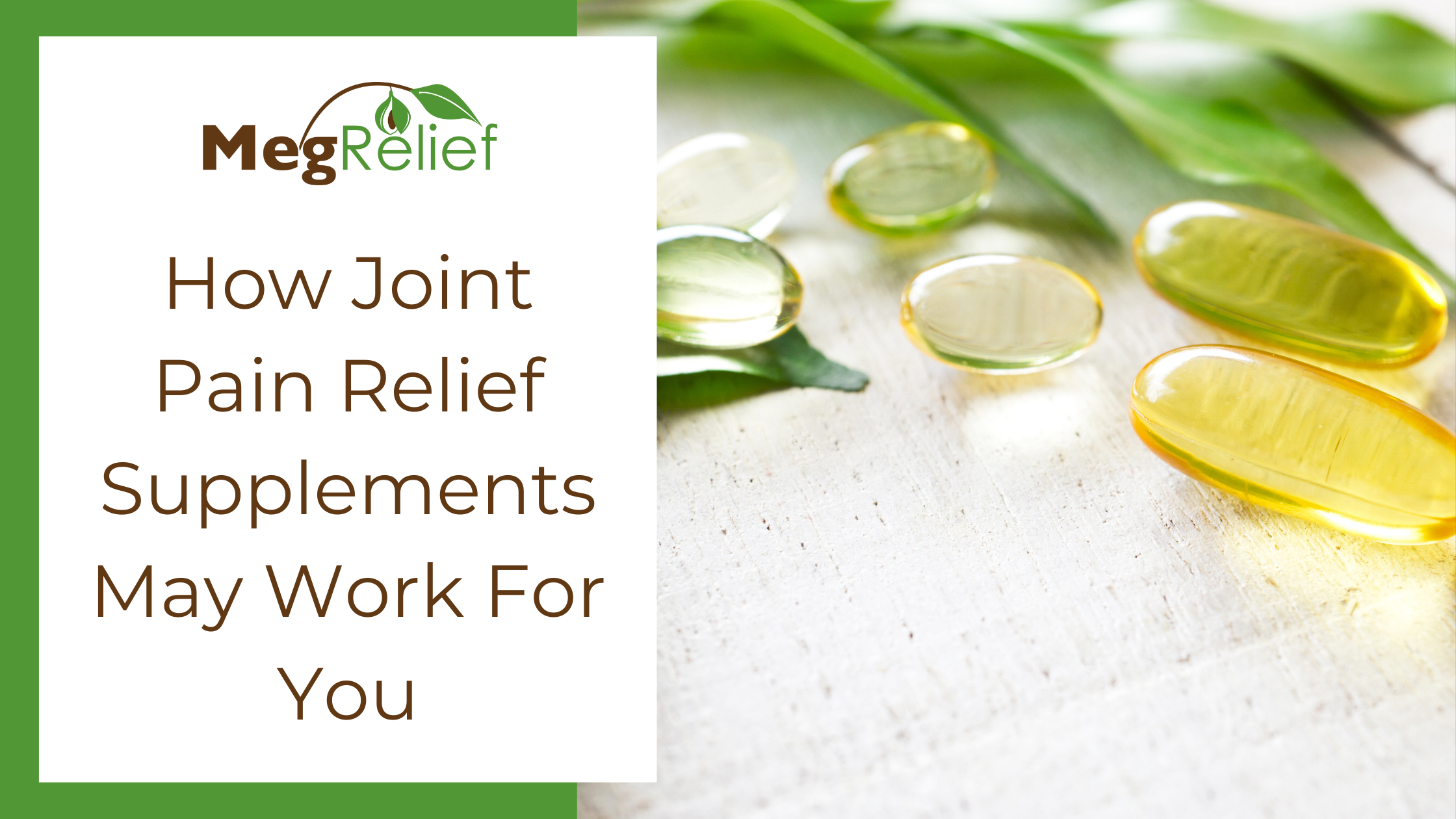 Joint Pain Relief Supplements