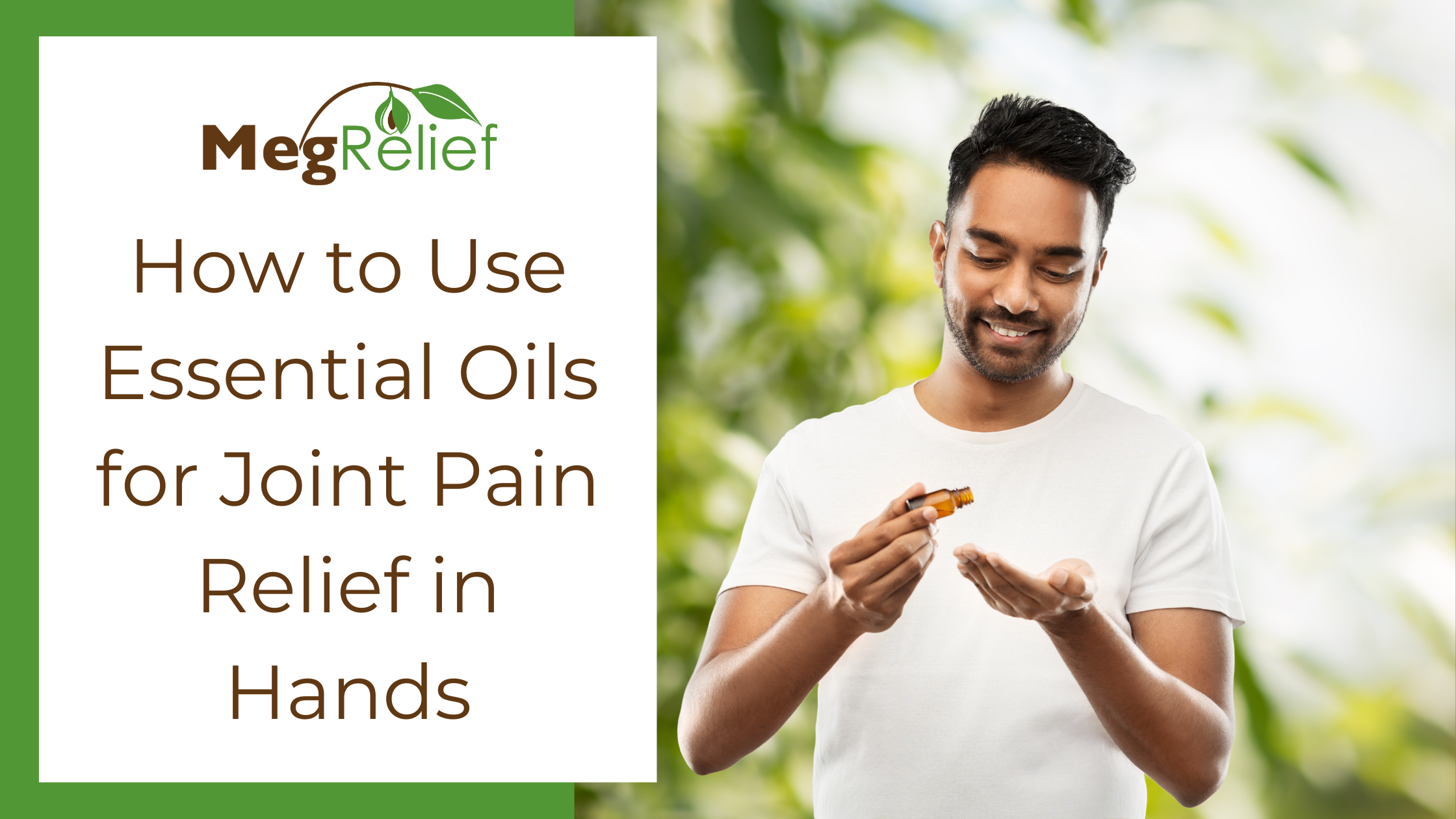 Essential Oils for Joint Pain Relief in Hands